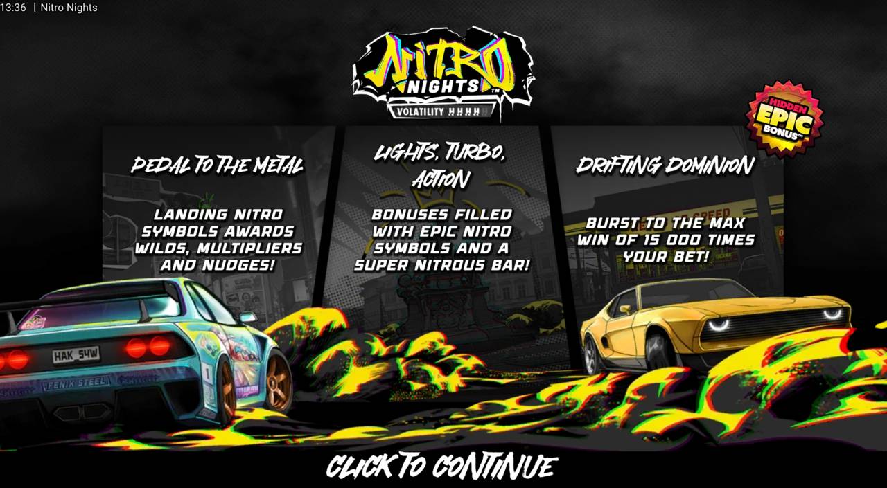 Nitro Nights (Hacksaw Gaming) Image 2